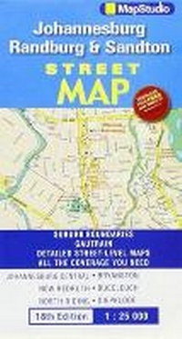 Abbildung von: Johannesburg, Randburg & Sandton 2014 - Map Studio
