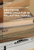 Cover: Deutsche Sprachkultur in Pal&auml;stina/Israel - De Gruyter Oldenbourg