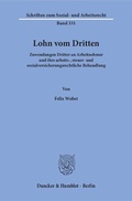Cover: Lohn vom Dritten. - Duncker & Humblot