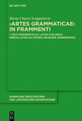 Cover: "Artes Grammaticae" in frammenti - De Gruyter