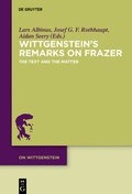 Cover: Wittgenstein's Remarks on Frazer - De Gruyter