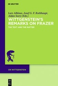 Cover: Wittgenstein's Remarks on Frazer - De Gruyter