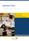 Cover: Jahrbuch 2013 - NATUR UND MEDIZIN  KVC Verlag