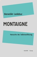 Cover: Montaigne - Klever Verlag