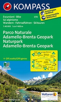 Abbildung von: Parco Naturale Adamello-Brenta Geopark/Naturpark Adamello-Brenta Geopark - KOMPASS-Karten