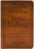 Cover: Jesus Calling, Small Brown Leathersoft, with Scripture References - Thomas Nelson Publishers