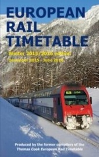 Enlarge image Cover: European Rail Timetable Winter 2015-2016 - European Rail Timetable Limited