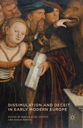 Cover: Dissimulation and Deceit in Early Modern Europe - Palgrave Macmillan