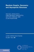 Cover: Random Graphs, Geometry and Asymptotic Structure - Cambridge University Press