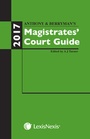 Cover: Anthony and Berryman's Magistrates' Court Guide 2017 - Butterworths Law