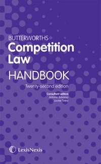 Abbildung von: Butterworths Competition Law Handbook - Butterworths Law