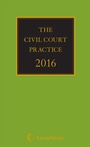 Cover: The Civil Court Practice 2016 - Butterworths Law