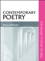 Cover: Contemporary Poetry - Edinburgh University Press