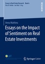 Cover: Essays on the Impact of Sentiment on Real Estate Investments - Springer Gabler