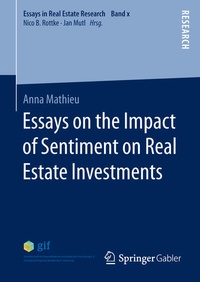 Enlarge image Cover: Essays on the Impact of Sentiment on Real Estate Investments - Springer Gabler