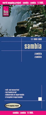 Abbildung von: Reise Know-How Landkarte Sambia (1:1.000.000) - Reise Know-How Verlag Peter Rump GmbH