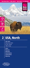 Cover: Reise Know-How Landkarte USA, Nord / USA, North (1:1.250.000) : Idaho, Montana, Wyoming, North Dakota, South Dakota, Nebraska - Reise Know-How Verlag Peter Rump GmbH