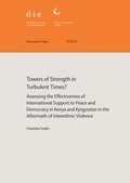 Cover: Towers of strength in turbulent times? - German Institute of Development and Sustainability (IDOS) gGmbH