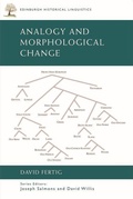 Cover: Analogy and Morphological Change - Edinburgh University Press