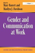 Cover: Gender and Communication at Work - Routledge