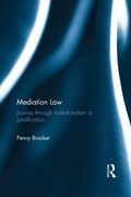 Abbildung von: Mediation Law - Routledge