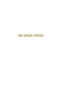Cover: The Artist Within - Lulu.com