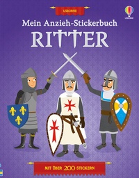 Abbildung von: Mein Anzieh-Stickerbuch: Ritter - Usborne