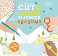 Cover: Cut and Colour Playbook: Seasons - Ivy Kids