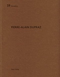 Cover: Pierre-Alain Dupraz - Quart Verlag