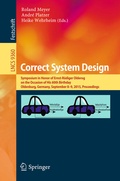 Cover: Correct System Design - Springer