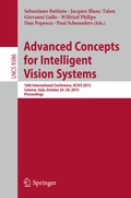 Cover: Advanced Concepts for Intelligent Vision Systems - Springer