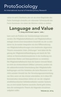 Cover: Language and Value - Books on Demand