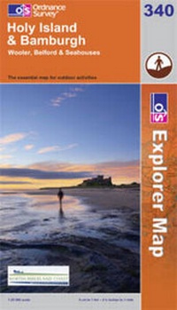 Abbildung von: Holy Island and Bamburgh - Ordnance Survey