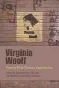 Cover: Virginia Woolf - Edinburgh University Press