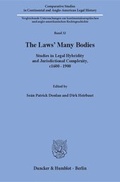 Cover: The Laws' Many Bodies - Duncker & Humblot