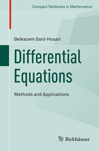Enlarge image Cover: Differential Equations: Methods and Applications - Springer