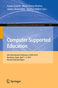 Cover: Computer Supported Education - Springer