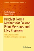 Cover: Dirichlet Forms Methods for Poisson Point Measures and L&eacute;vy Processes - Springer