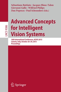 Abbildung von: Advanced Concepts for Intelligent Vision Systems - Springer