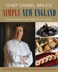Cover: Chef Daniel Bruce Simply New England - The Lyons Press