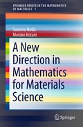 Cover: A New Direction in Mathematics for Materials Science - Springer