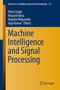 Cover: Machine Intelligence and Signal Processing - Springer