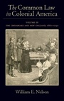 Cover: The Common Law in Colonial America - Oxford University Press Inc