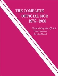 Enlarge image Cover: The Complete Official MGB - Bentley Publishers