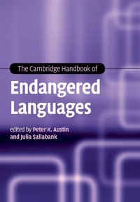 Enlarge image Cover: The Cambridge Handbook of Endangered Languages - Cambridge University Press