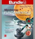 Cover: Combo: Microbiology Fundamentals: A Cinical Approach with Obenauf Lab Manual - McGraw-Hill Education