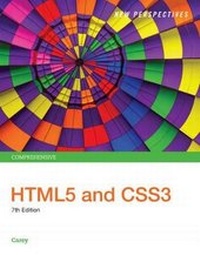 Enlarge image Cover: New Perspectives HTML5 and CSS3 - Course Technology Inc
