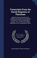Cover: Transcripts From the Parish Registers of Thatcham - Sagwan Press