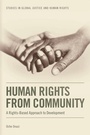 Cover: Human Rights from Community - Edinburgh University Press