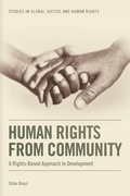 Cover: Human Rights from Community - Edinburgh University Press